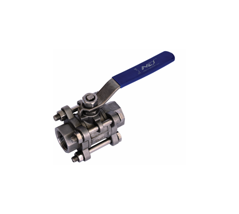 Üç Parçalı Paslanmaz Küresel Vana