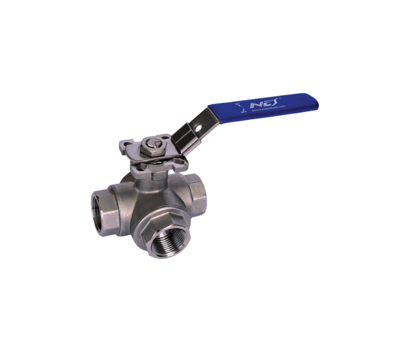 Üç Yollu Paslanmaz Küresel Vana