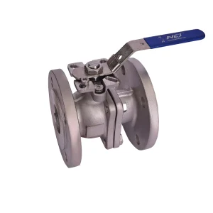 NES - KÜRESEL VANA (TG), İKİ PARÇALI, Tepe flanşlı, AISI 304 Pas.çelik, PN40, flanşlı,  DN 50